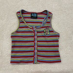 ALAB Striped Tank Top